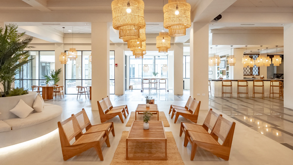 Memphis Vitality Hotel reviews - View of the lobby of the Memphis Vitality Hotel